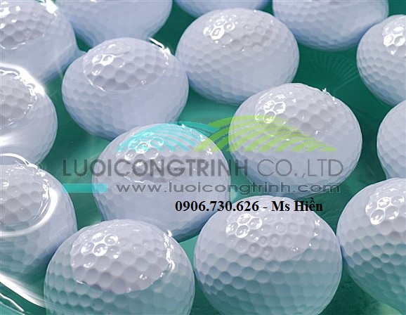 Bóng golf đánh ra hồ và bóng sân tập